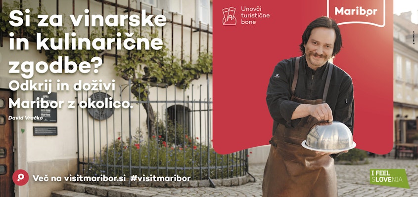 Vinarske in kulinarične zgodbe v Mariboru z Davidom Vračkom